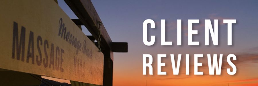 Massage Beach Client Reviews